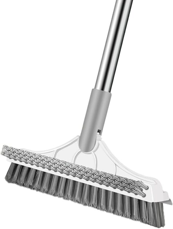 Bathroom Cleaning Brush with Wiper - Image 3