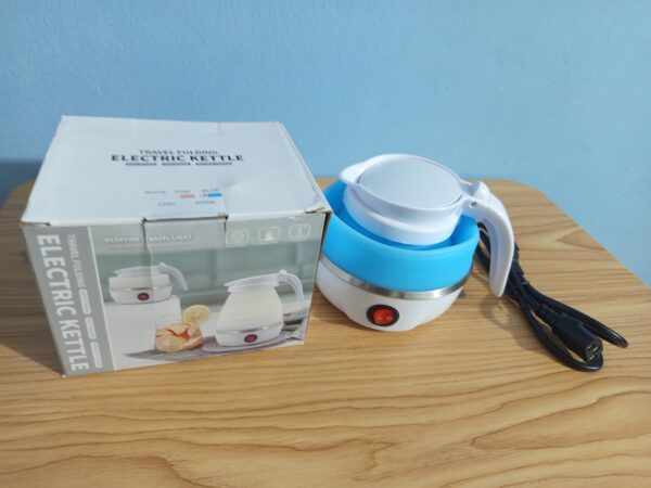 Travelling Folding Kettle Electric Silicone Foldable Water Kettles Compression - Image 4