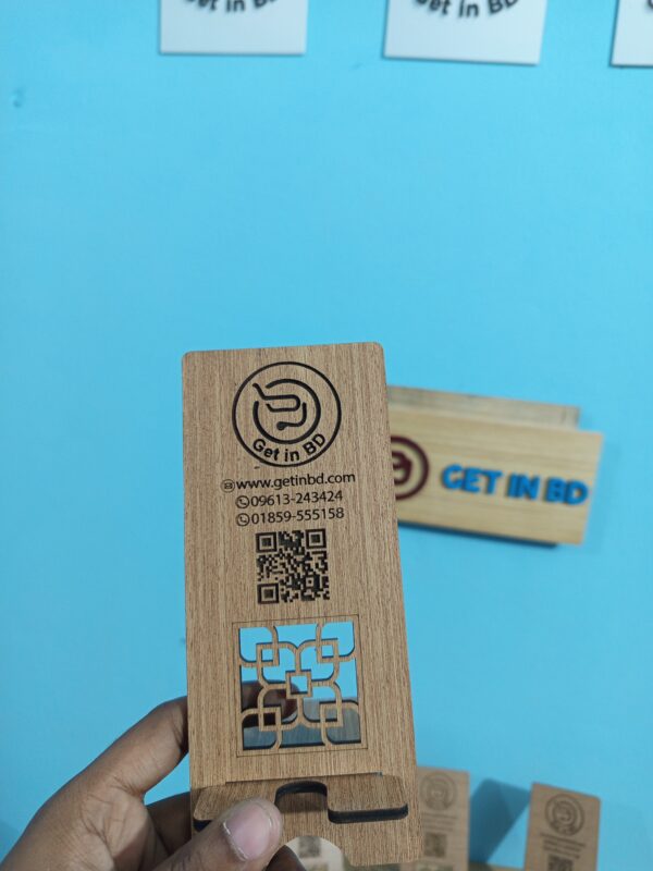 Exclusive Handmade Wooden Mobile Stand | Unique Mobile Stand | Friendly Budget - Image 5