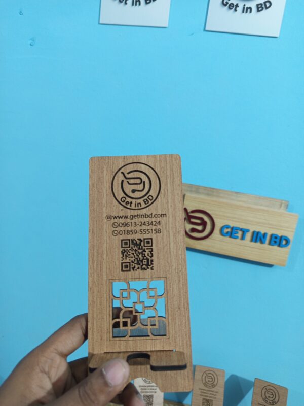 Exclusive Handmade Wooden Mobile Stand | Unique Mobile Stand | Friendly Budget - Image 6