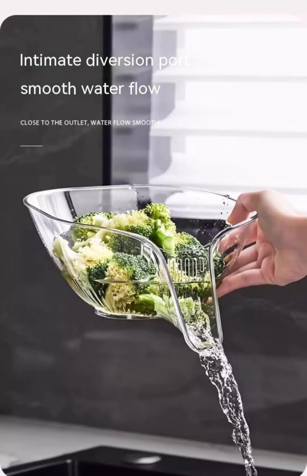 Multi-functional Drain Basket with Spout - Image 5