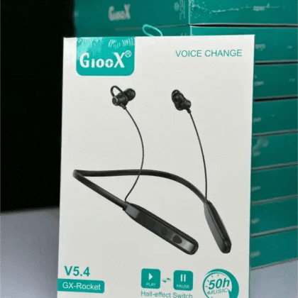 GX-Rocket Voice Changer Neckband 50 Hours Charging Backup
