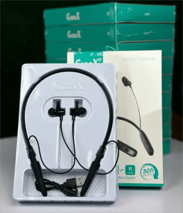 GX-Rocket Voice Changer Neckband 50 Hours Charging Backup - Image 5