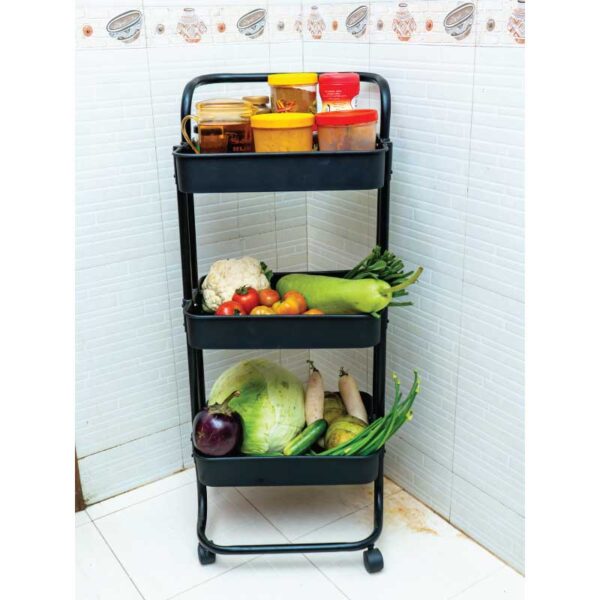 3 Layer Trolley Rack - Image 3