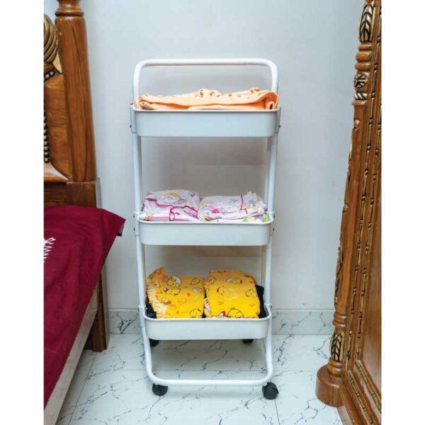 3 Layer Trolley Rack - Image 6